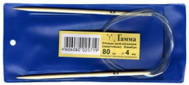 "GAMMA" Спицы круговые BC1 бамбук 80см  d 4,0мм "Атекс" г. Пермь