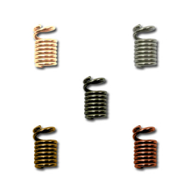 Концевик для бус "пружина" DC-012 50 шт "Zlatka" "Атекс" г. Пермь