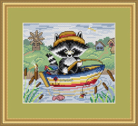 062 "Порыбачим" 13х15 см "Атекс" г. Пермь