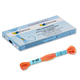 Нитки для вышивания "Gamma" мулине меланж х/б 8м "Атекс" г. Пермь