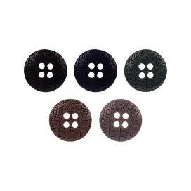 Пуговицы костюмные с проколами "BLITZ" DRN 0027 18 " ( 11 мм) 24 шт "Атекс" г. Пермь