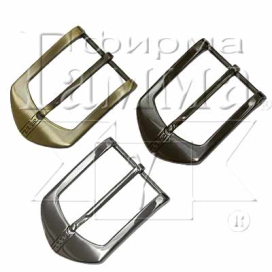 Пряжка GB 1603 для мужского ремня 75 x 52 мм 2 шт "Атекс" г. Пермь