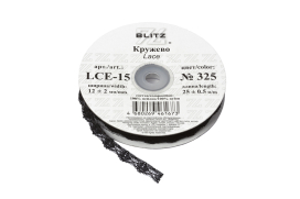 Кружево "BLITZ" LCE-15 12 мм на бобине 25 м ± 0.5 "Атекс" г. Пермь