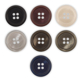 Пуговицы рубашечные/блузочные "GAMMA" GEC 0037 28 " ( 18 мм) 24 шт "Атекс" г. Пермь