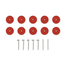 "HobbyBe" NCF-20 Набор креплений фибра d 20 мм ± 0.1 для суставов мишек Тедди "Атекс" г. Пермь