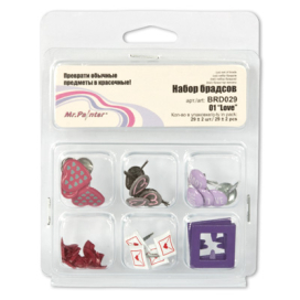 Набор брадсов BRD029 "LOVE" "Атекс" г. Пермь