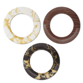 Люверсы с рисунком пластик d 35 мм 10 шт "Атекс" г. Пермь