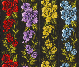 Лента жаккардовая 35 мм "GAMMA" TRJ-24  10 м отделочная "Атекс" г. Пермь