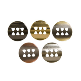 Пуговица металлическая "GAMMA" MB 0060 40" (25 мм) 12 шт СК "Атекс" г. Пермь