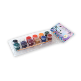 "Аква-колор" Набор с кисточкой 12 цв. х 48 мл К4824 "Атекс" г. Пермь