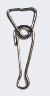 Карабин металлический 3141 ТР / 20 мм + 10 мм 20 шт "Атекс" г. Пермь