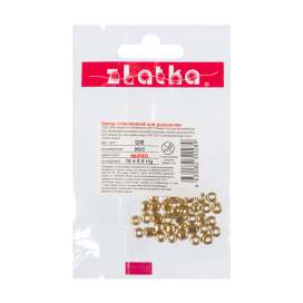Бисер "Zlatka" GR 06/0 (0560-0561) 10 г "Атекс" г. Пермь