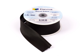 Косая бейка "GAMMA" атласная GK-40P 40мм 25м ±1м "Атекс" г. Пермь