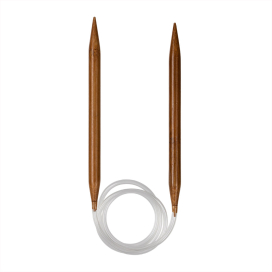 "GAMMA" Спицы круговые BC-D бамбук d 9.0 мм 80 см карамельные "Атекс" г. Пермь