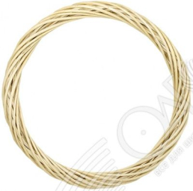 Венок из лозы декоративный d 400 мм S 32-34 мм  "Атекс" г. Пермь