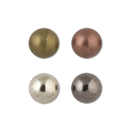 Пуговица металлическая "GAMMA" MB 0105 13" (8 мм) 24 шт "Атекс" г. Пермь