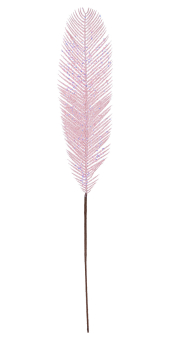 "Blumentag" VDD-78 Декоративные элементы 1 шт 66 см 01 веточка с блестками "Атекс" г. Пермь