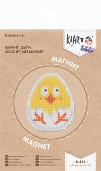 8-445 "Магнит. Цыпа" 5.5 x 6.5 см "Атекс" г. Пермь