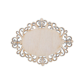 ВД-054 бирка "резная" фанера 7 см 3 шт "Атекс" г. Пермь