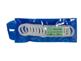 "GAMMA" Кольца для вязания RKR-28 15шт "Атекс" г. Пермь