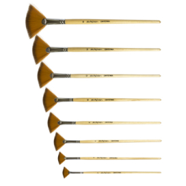 "Mr. Painter" кисть художественная синтетика SBW 202-04 веерная №04 "Атекс" г. Пермь