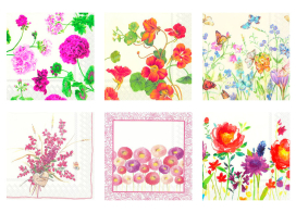 "Love2art" Салфетки бумажные ассорти SDS №40 6 шт "Эллегия" "Атекс" г. Пермь