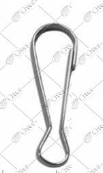 Карабин металлический 3140  / 15 мм 20 шт "Атекс" г. Пермь