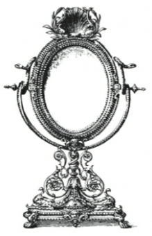 "Kaisercraft" Штамп силиконовый Mirror, упаковка 7,8х10,5 см KC-CS850 "Атекс" г. Пермь
