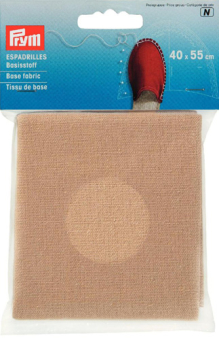 932404 Материал для верха эспадрилей, песочный, 40*55 cм, Prym  "Атекс" г. Пермь