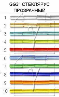 Бисер "Zlatka" СТЕКЛЯРУС GG 3" 10г "Атекс" г. Пермь