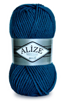 Пряжа ALIZE "SUPERLANA MAXI" 25% шерсть,75%акрил "Атекс" г. Пермь