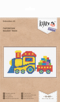 12-021 "Паровозик" 14.5 x 9 см "Атекс" г. Пермь