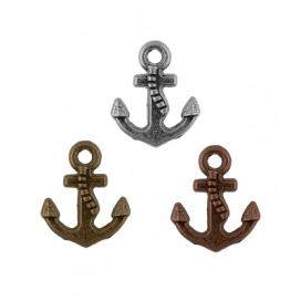 "Zlatka" Подвеска MFP-26 якорь 1.4x1.6 см 2 шт "Атекс" г. Пермь