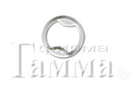 Кольцо "TORIONI" CP02-13 d13мм 100шт прозрачный "Атекс" г. Пермь