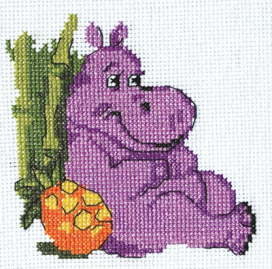 6-071 "Бегемотик" 11x11 см "Атекс" г. Пермь