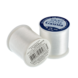 Нить мононить "Gamma" MF-04 0.15мм 250м "Атекс" г. Пермь