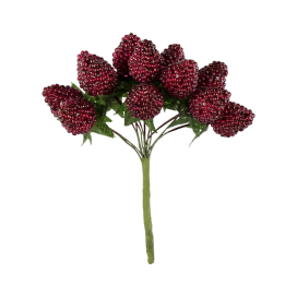 "Blumentag" VDD-24 Декоративные элементы 12 шт 10 см 01 ежевика "Атекс" г. Пермь