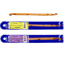 "GAMMA" Крючок двухсторонний HD металл d 5-8 мм 13 см "Атекс" г. Пермь