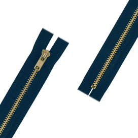 Молнии молнии джинсовые "gamma" gmd-941 20см латунь №009 тип 4 10шт "Атекс" г. Пермь