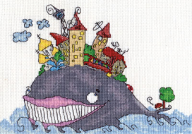 8-107 "Рыба-кит" 22 x 15 см "Атекс" г. Пермь