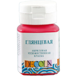 "DECOLA" Краски акриловые глянцевые 50 мл "Атекс" г. Пермь