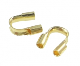 "Ars Hobby" Пластинка для защиты проволоки, 4.6x4 мм, 25 шт, золотистый СК CN-2100351 "Атекс" г. Пермь