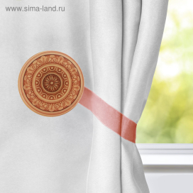 Подхват для штор "Орнамент-дерево" пластик "Атекс" г. Пермь