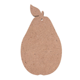 MDF-008 "груша" МДФ 10х18х0.6см "Атекс" г. Пермь