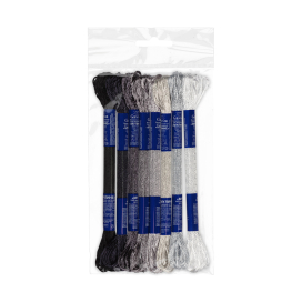 Нитки для вышивания "Gamma" набор мулине VM-08 100% вискоза 8 x 8 м "Атекс" г. Пермь