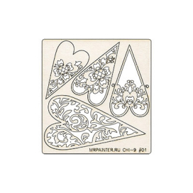 "Mr.Painter" CHI-9 Чипборд 9,5 х 10 см "Атекс" г. Пермь