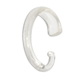 Кольцо на карниз с разъемом "Sofi" EKO-02 d 35 мм 10 шт 03 прозрачный "Атекс" г. Пермь