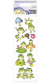 "Mr. Painter" Наклейки 3D (объемные) "Забава" 7х24 см "Атекс" г. Пермь