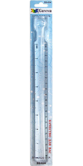 "GAMMA" Лупа-линейка SS-034 20см в блистере "Атекс" г. Пермь