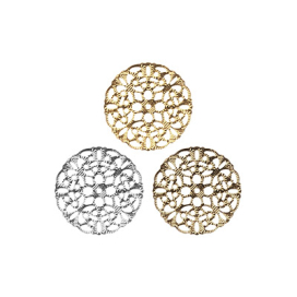 Филигранные элементы FDP-006 круг 2.1x2.1 см 6 шт "Атекс" г. Пермь